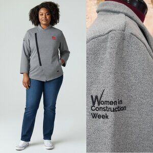 Women in Construction cotton zipper jacket - Ogio brand - NWT